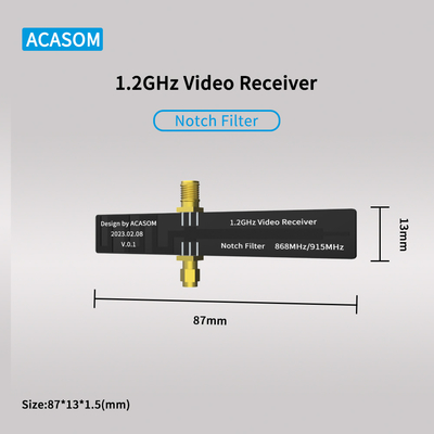 Acasom 1200-1300MHz Notch Filter для 1080MHz полосовых приемников
