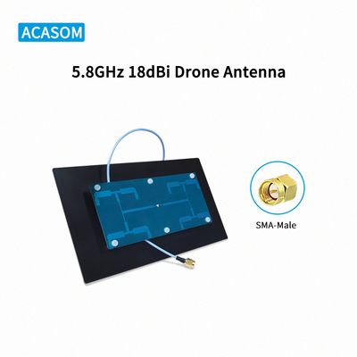 900 МГц 915 МГц 50 Вт высокоусиленная FPV дронная антенна с индивидуальным чипсетом PCBA SMA мужской