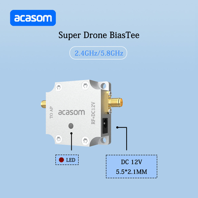 Super Drone Series DC 12V Bias Tee для модуля питания для усилителя передачи мощности 2,4 ГГц