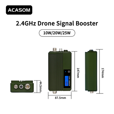 Коммерческий 40dBm 10W дрон 2.4 ГГц усилитель сигнала для расширенной дальности