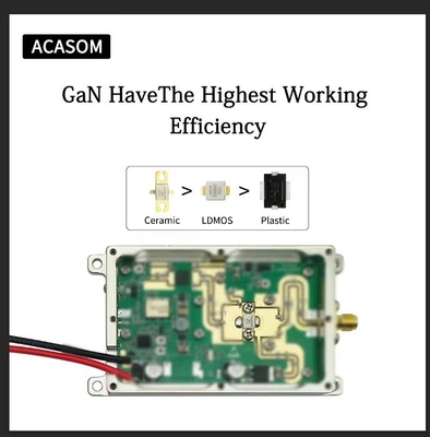2.4GHz 2400MHz 2500MHz 50W 47dbm Сигнальный джаммерный модуль для системы блокировки БПЛА FPV