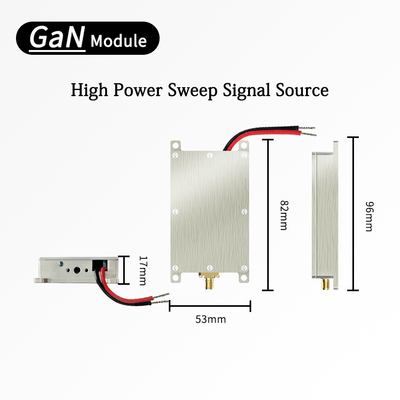 300MHz 400MHz 50W GAN компактный дрон джаммер модуль с алюминиевой оболочкой