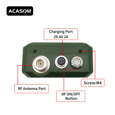 2400MHz 2500MHz RF Блокировщик сигнала дронов Активное охлаждение 2,4 Гц Дронный джаммер